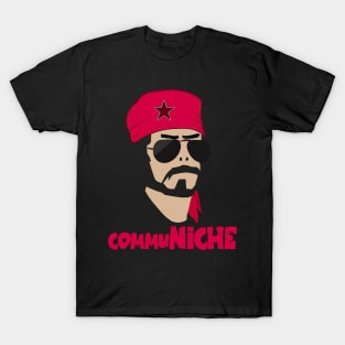 Che Guevara Hipster | Black | Comrade of Subculture T-Shirt